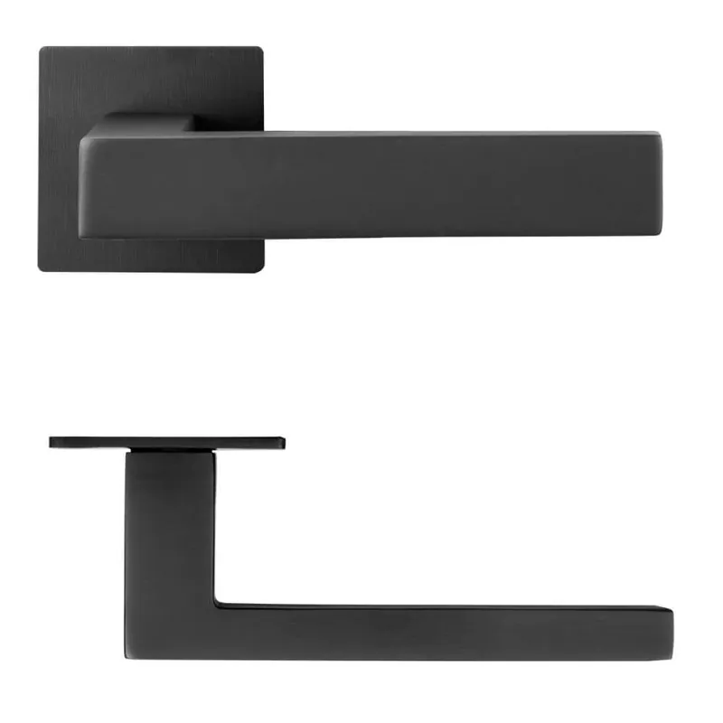Türdrücker Abano Flat Square Rauchschwarz Bestseller